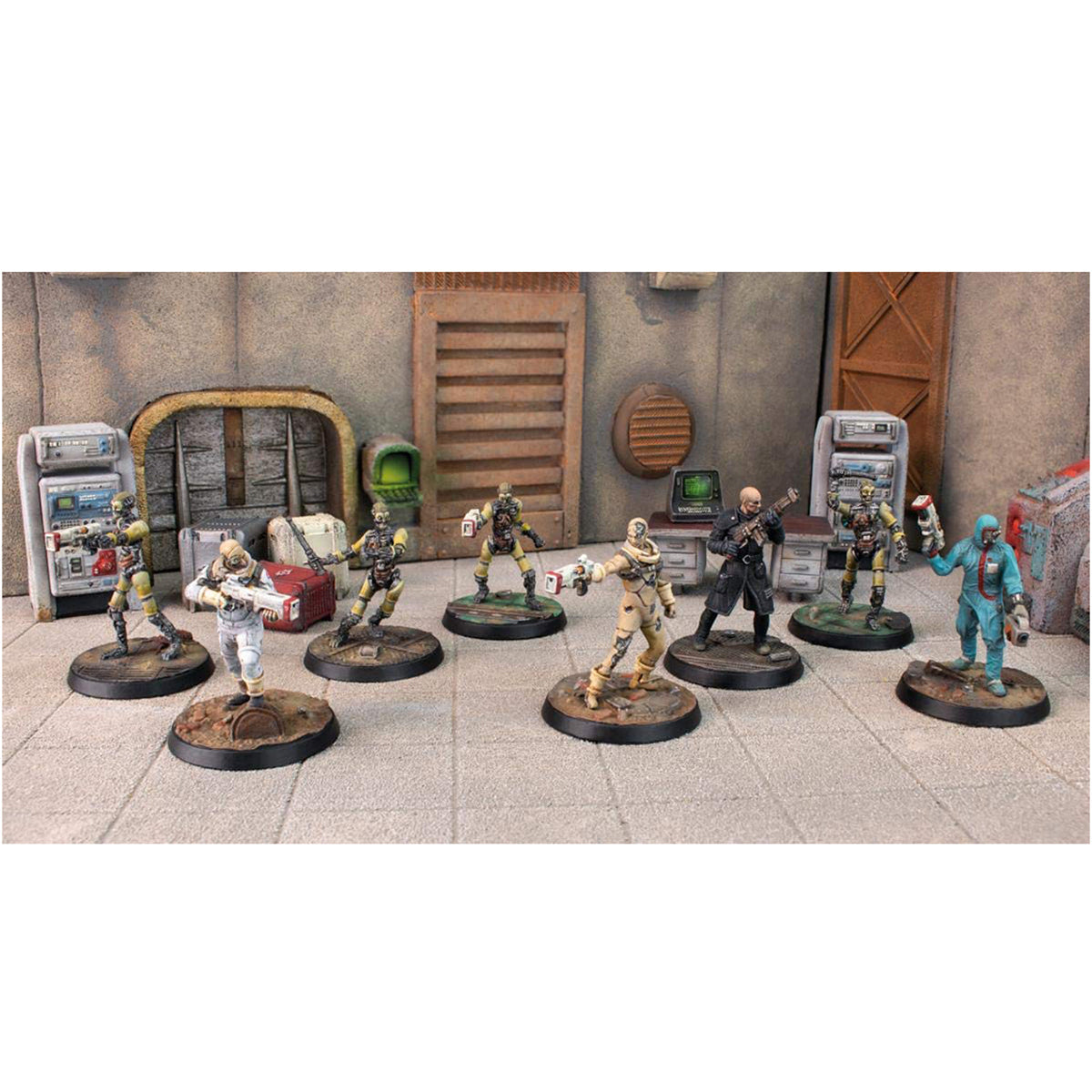 Fallout Wasteland Warfare Institute Core Box Miniatures