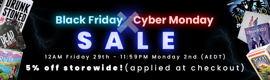 Black Friday / Cyber Monday Sale