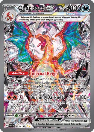 Charizard ex 223 - SV03 Obsidian Flames Holofoil