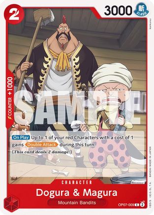Dogura & Magura (OP07-009) 500 Years in the Future - One Piece