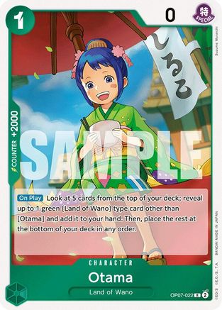 Otama (OP07-022) - 500 Years in the Future Foil - One Piece