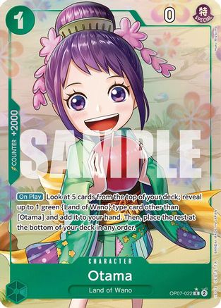 Otama (Parallel) (OP07-022) - 500 Years in the Future Foil - One Piece