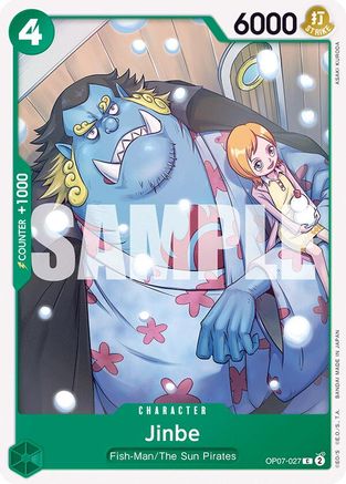Jinbe (027) (OP07-027) 500 Years in the Future - One Piece