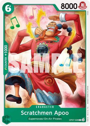 Scratchmen Apoo (OP07-028) 500 Years in the Future - One Piece