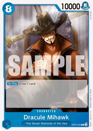 Dracule Mihawk (OP07-044) 500 Years in the Future - One Piece