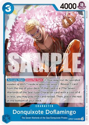 Donquixote Doflamingo (OP07-048) - 500 Years in the Future  - One Piece