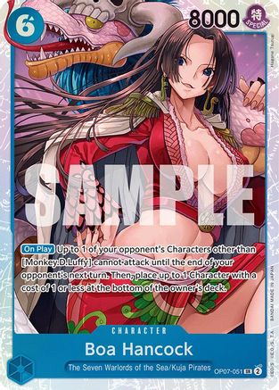 Boa Hancock (051) (OP07-051) - 500 Years in the Future Foil - One Piece