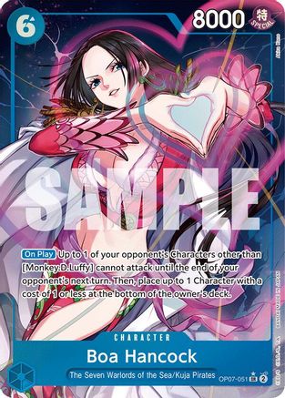 Boa Hancock (051) (Parallel) (OP07-051) - 500 Years in the Future Foil - One Piece