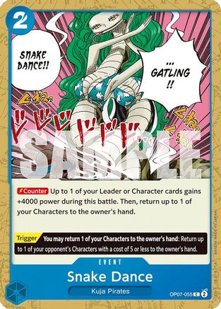 Snake Dance (OP07-055) 500 Years in the Future - One Piece