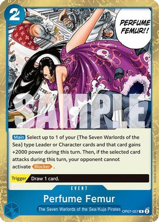 Perfume Femur (OP07-057) - 500 Years in the Future Foil - One Piece