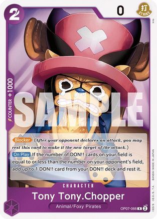 Tony Tony.Chopper (066) (OP07-066) - 500 Years in the Future Foil - One Piece