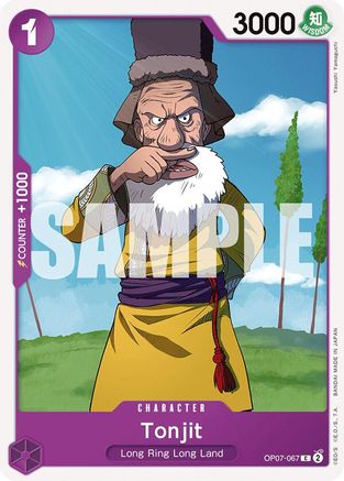 Tonjit (OP07-067) 500 Years in the Future - One Piece