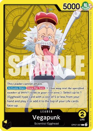 Vegapunk (OP07-097) - 500 Years in the Future  - One Piece