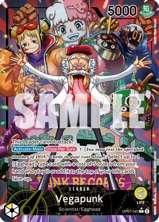 Vegapunk (Parallel) (OP07-097) - 500 Years in the Future Foil - One Piece