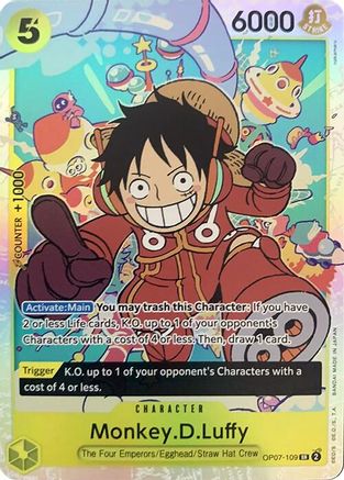 Monkey.D.Luffy (109) (OP07-109) - 500 Years in the Future Foil - One Piece