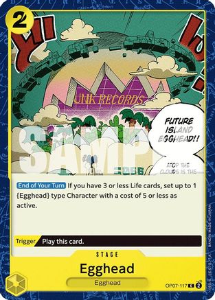 Egghead (OP07-117) 500 Years in the Future - One Piece