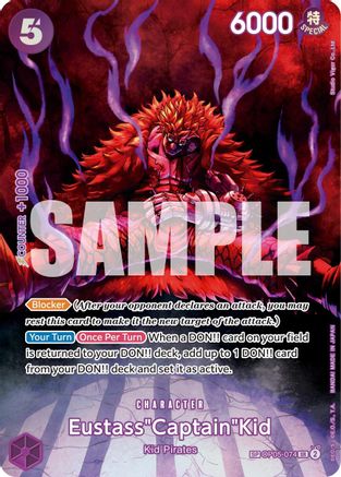Eustass"Captain"Kid (SP) (OP05-074) - 500 Years in the Future Foil - One Piece