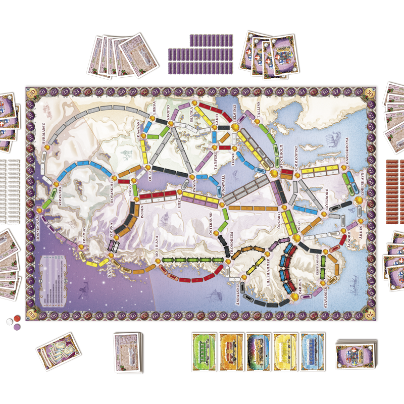 Ticket to Ride Nordic Countries