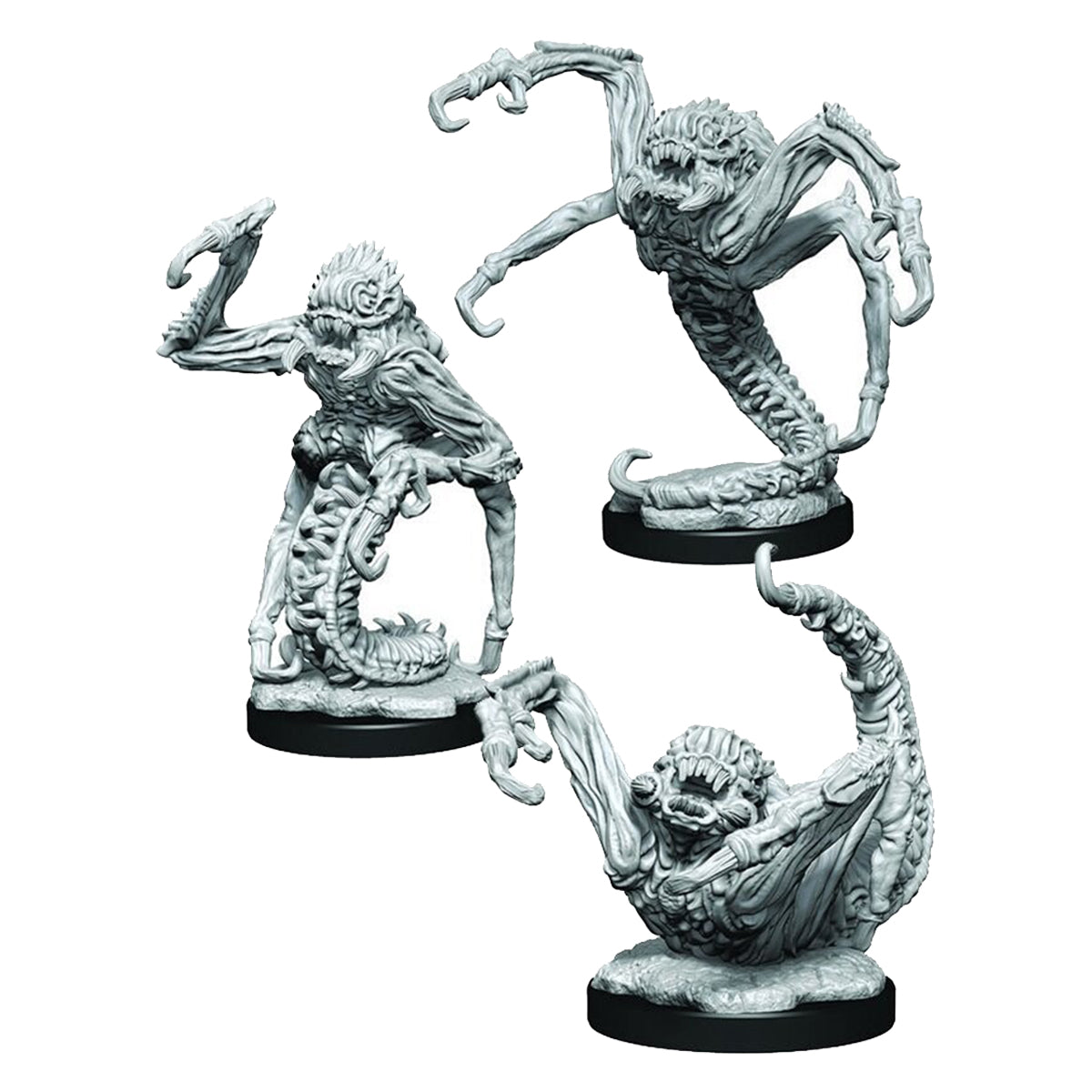 Critical Role Unpainted Miniatures Core Spawn Crawlers 3ct