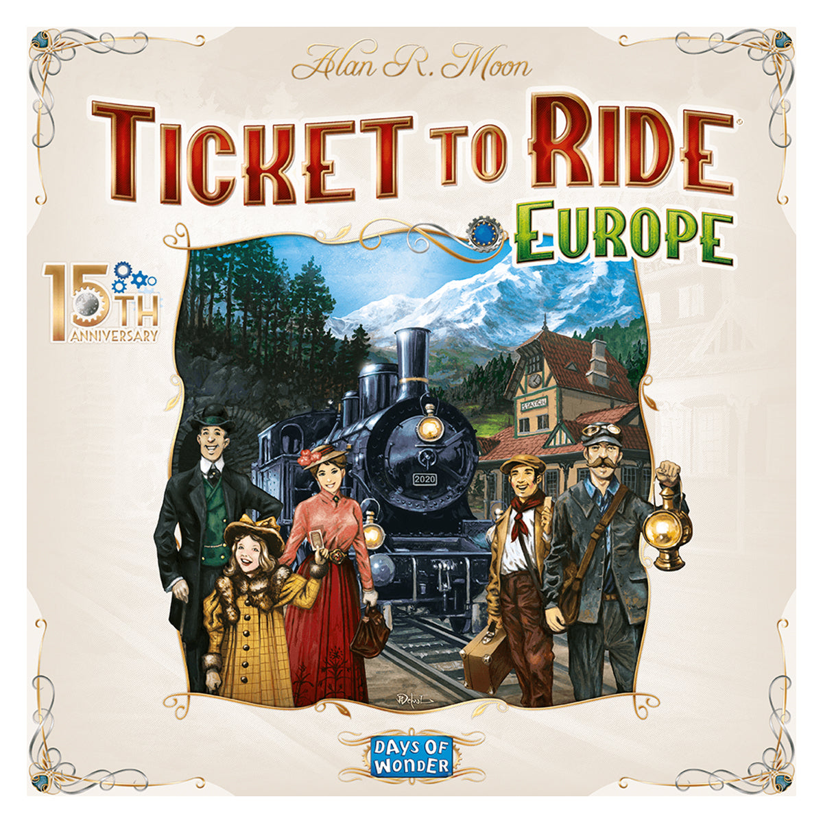 Ticket to Ride Europe 15th Anniversary Edition