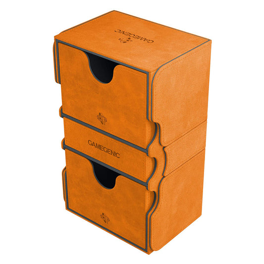 Gamegenic Stronghold 200+ Convertible Orange Deck Box