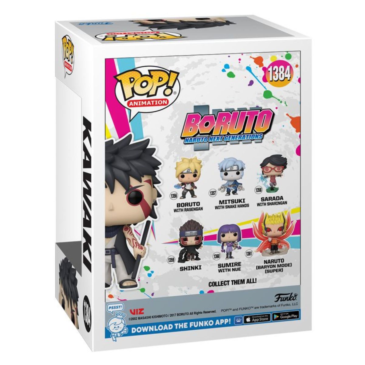 Boruto - Kawaki (Prologue) Glow Pop! Vinyl