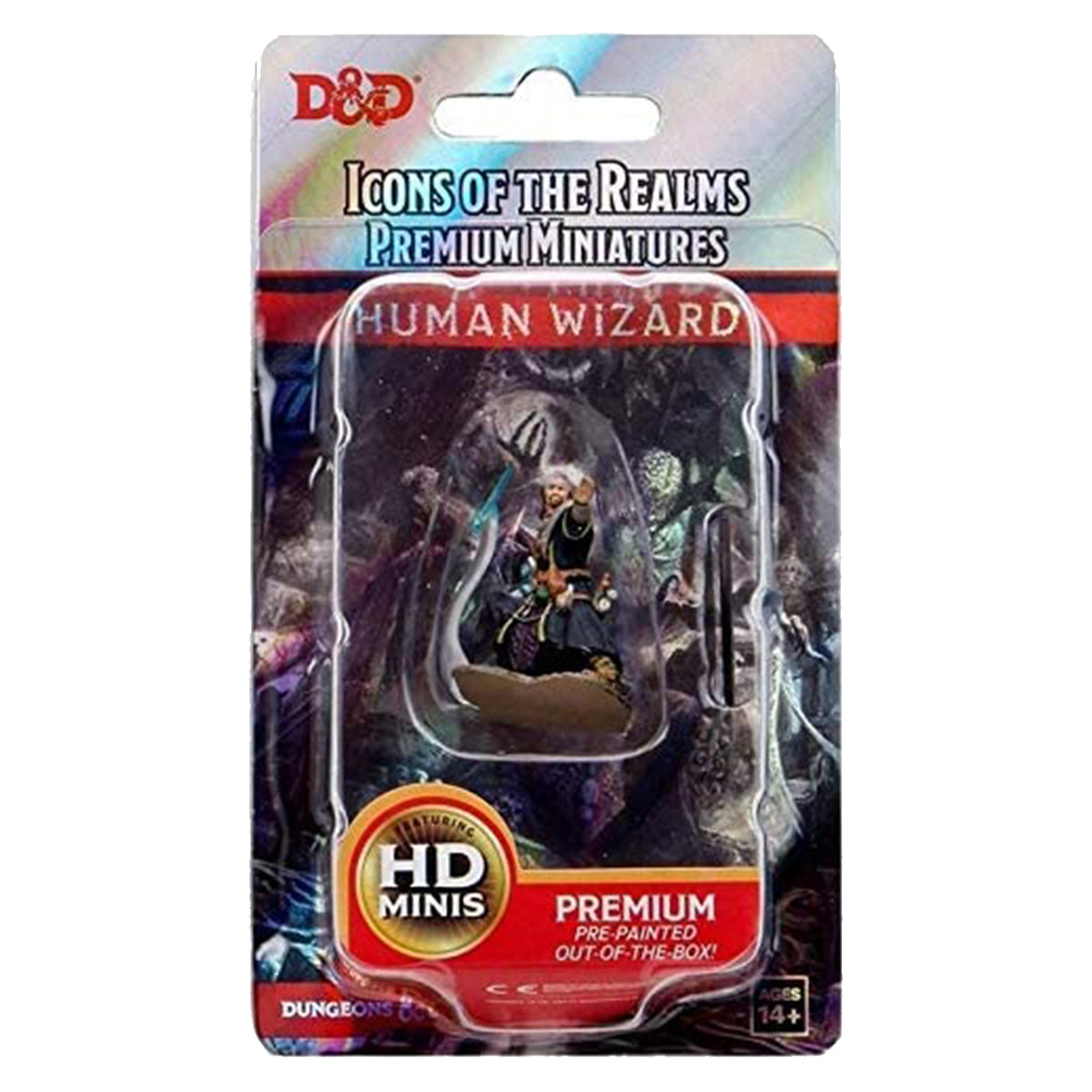 D&D Premium Painted Figures Human Wizard Male