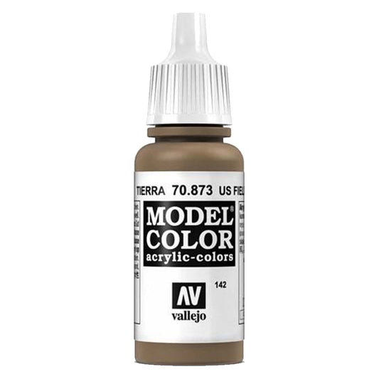 Vallejo Model Colour - Us Field Drab 17 ml