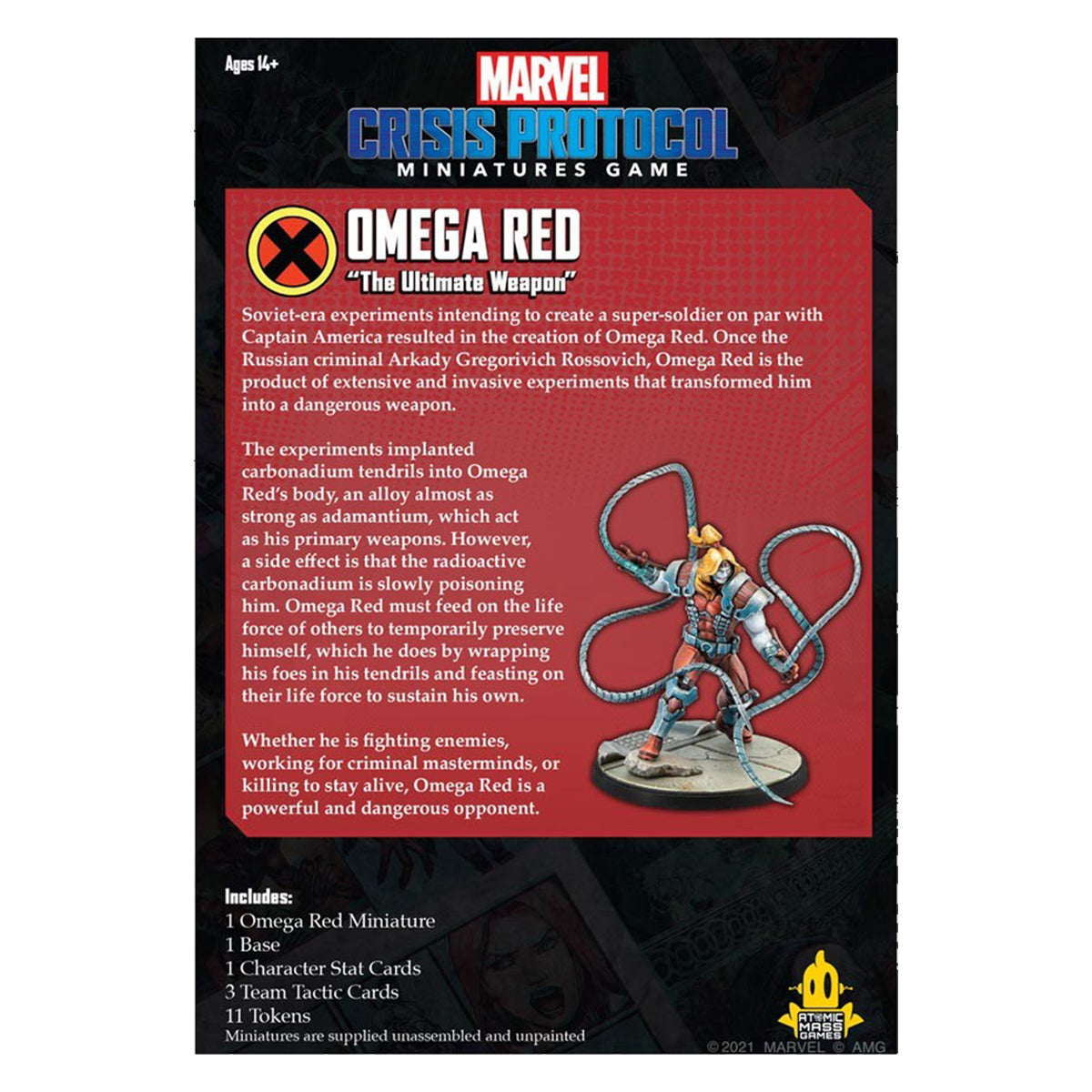 Marvel Crisis Protocol Omega Red