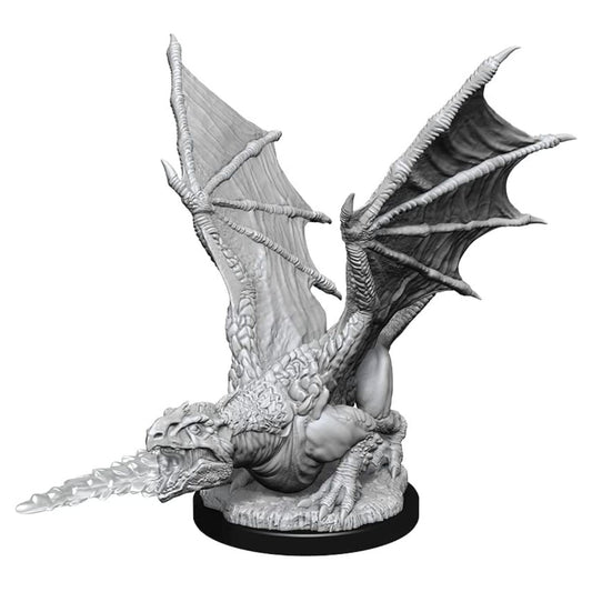 D&D Nolzurs Marvelous Unpainted Miniatures White Dragon Wyrmling