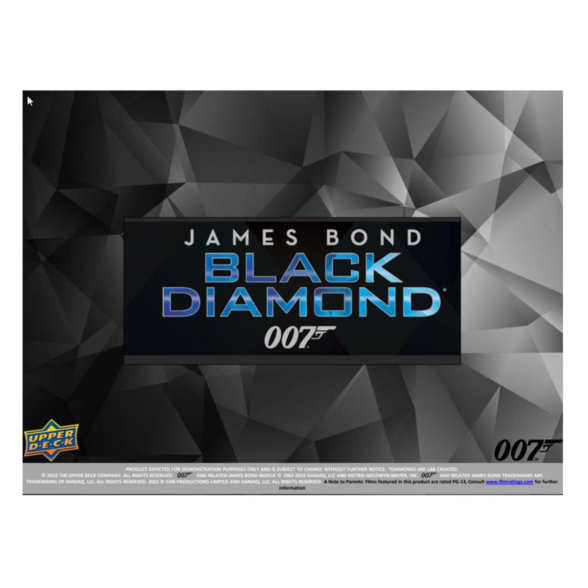 James Bond - Black Diamond Trading Cards (Display of 1)