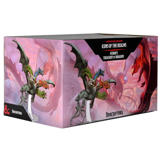 D&D Icons of the Realms Fizban's Treasury of Dragons Dracohydra Premium Set 2