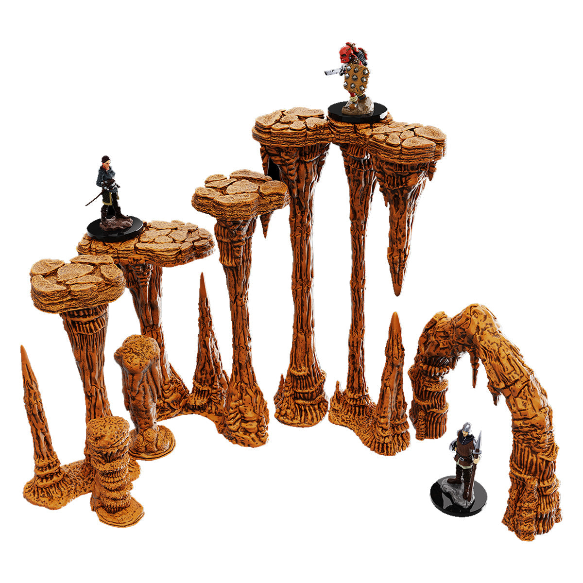 WarLock Tiles Accessory Stalactites & Stalagmites