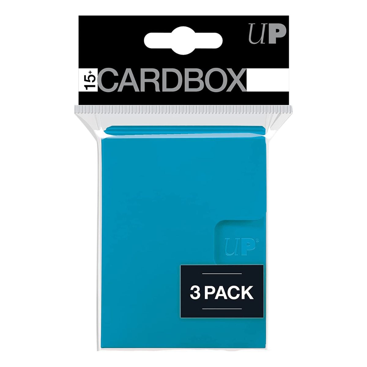 ULTRA PRO PRO 15+ Card Box 3-pack: Light Blue