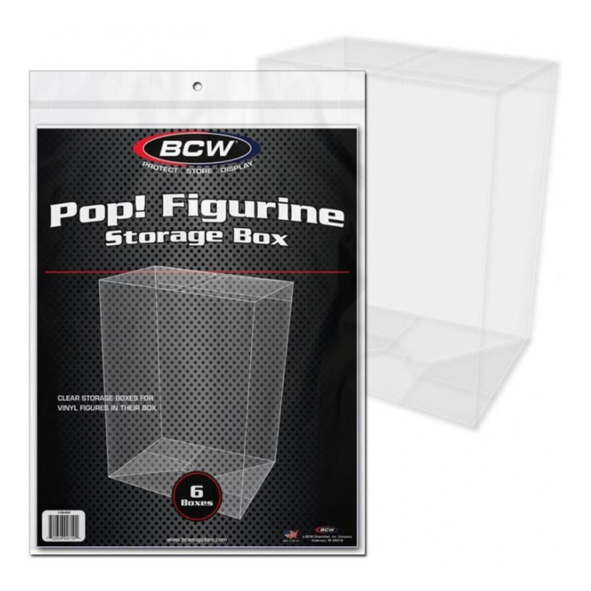 BCW Pop Vinyl Protective Storage Box Regular (6 Boxes Per Pack)