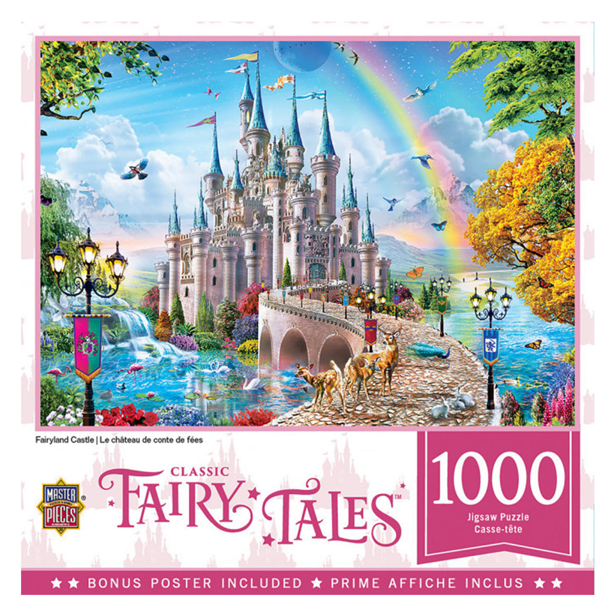 Masterpieces Puzzle Classic Fairytales Fairyland Castle Puzzle 1000 pieces