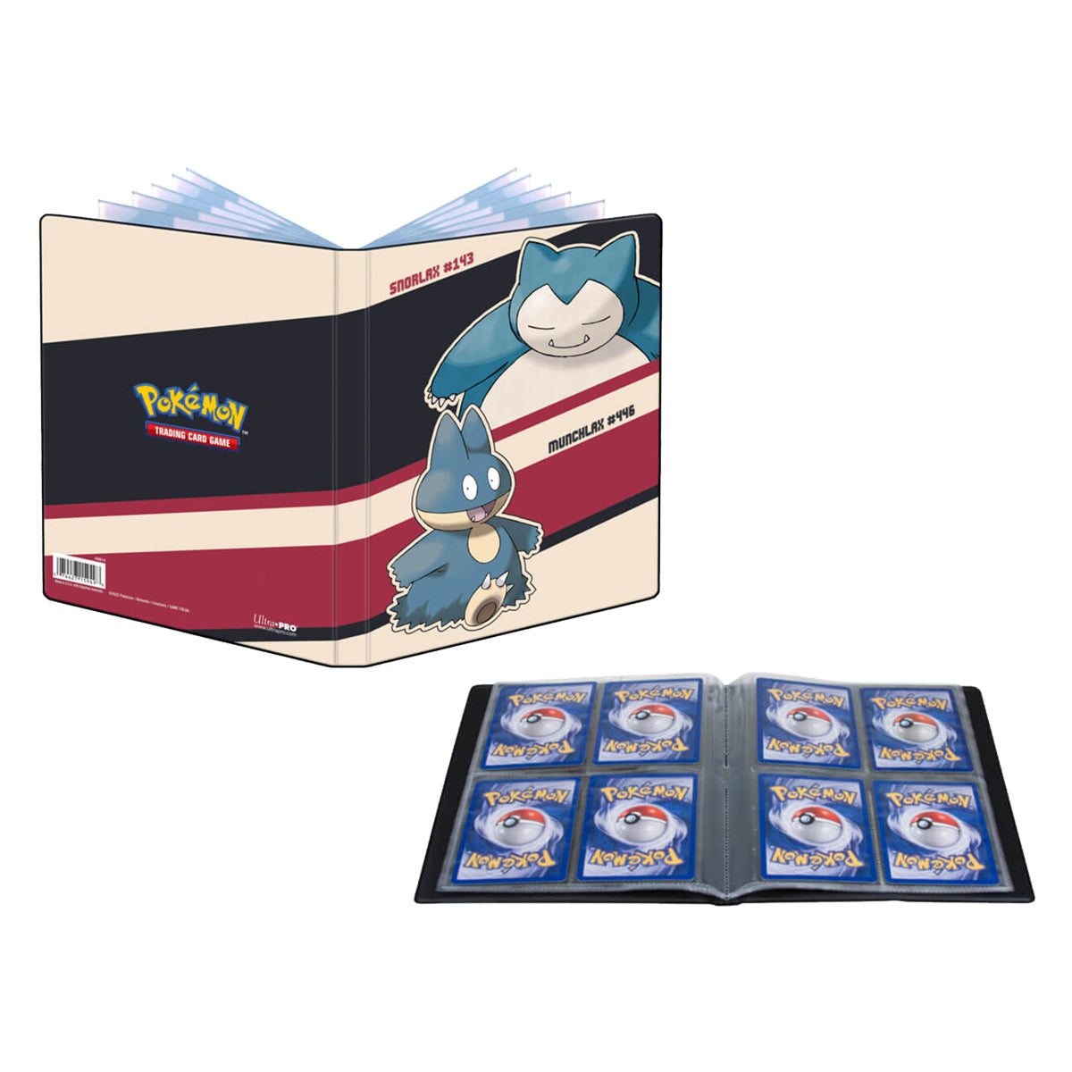 ULTRA PRO Pokemon - Portfolio - 4PKT Snorlax & Munchlax