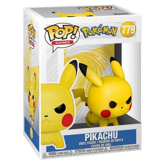 Pokemon Pikachu Angry Crouching Pop Vinyl RS