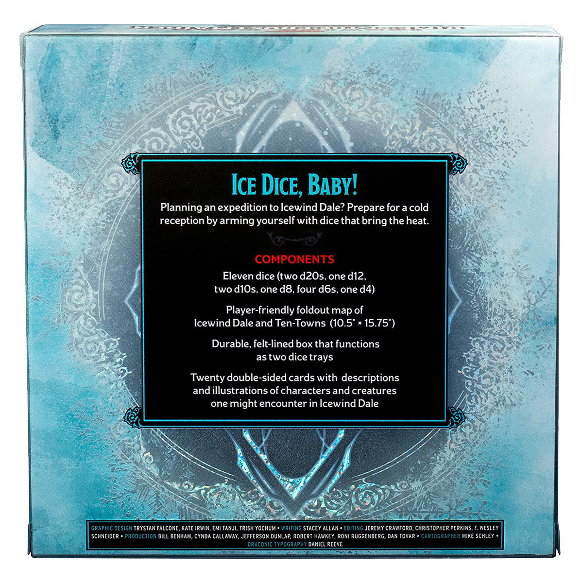 D&D Icewind Dale Rime of the Frostmaiden Dice & Miscellany
