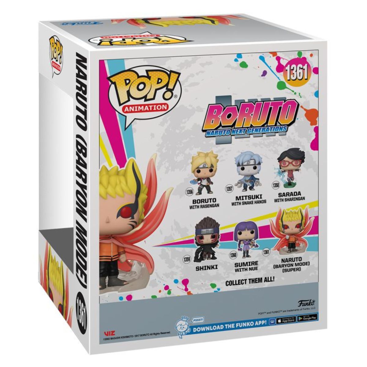 Boruto - Naruto Baryon Mode Glow 6" Pop! Vinyl