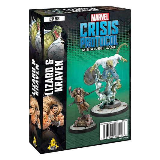 Marvel Crisis Protocol Lizard and Kraven