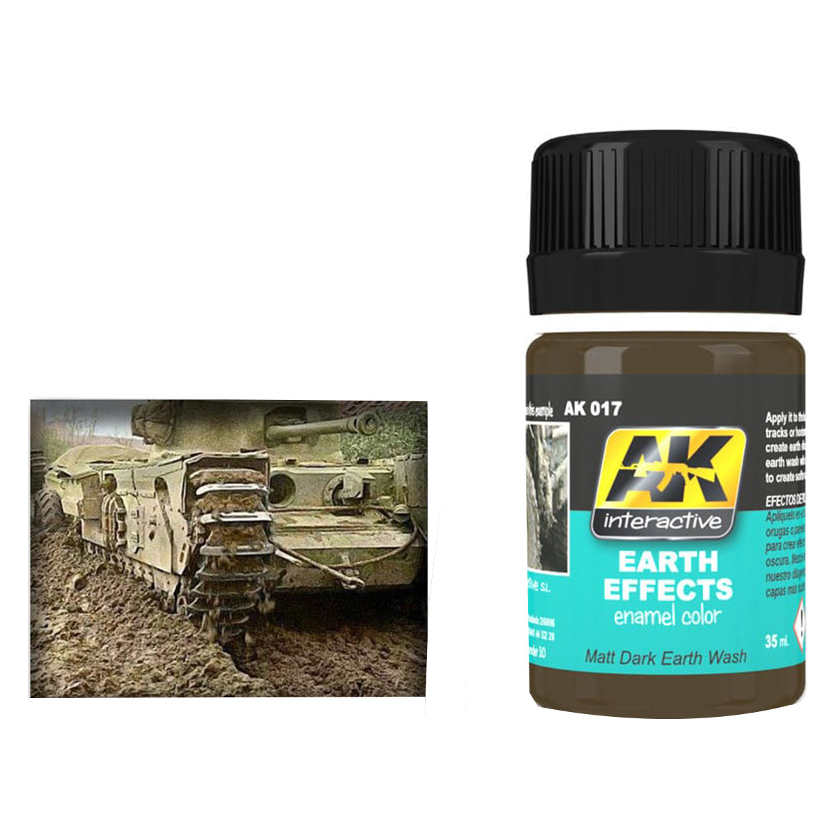 AK Interactive Weathering Products - Earth Effects