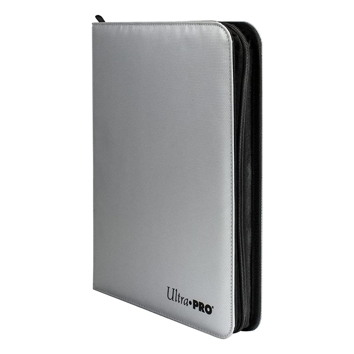 ULTRA PRO BINDER - 9 pocket Zippered PRO Binder- Silver - Fire Resistant