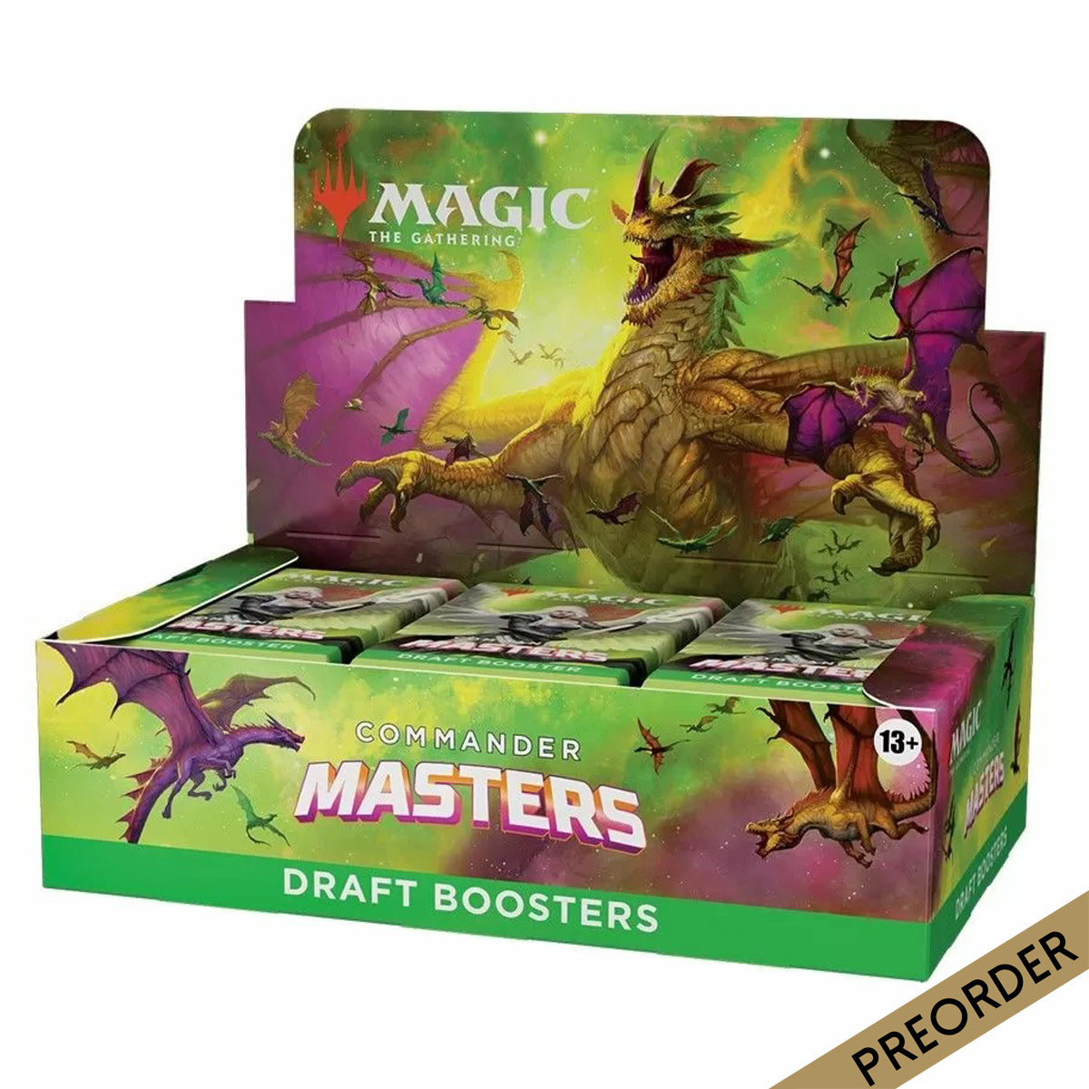 Magic Commander Masters Draft Booster Box