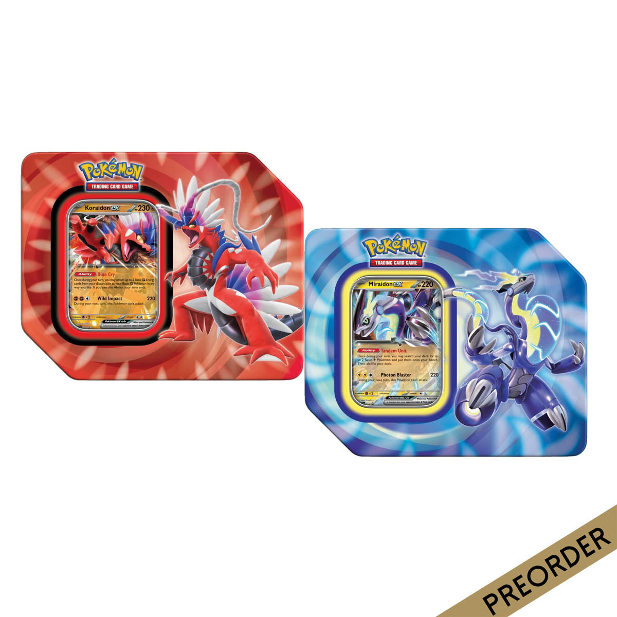 Paldea Legends Tins (Pair) POKEMON TCG