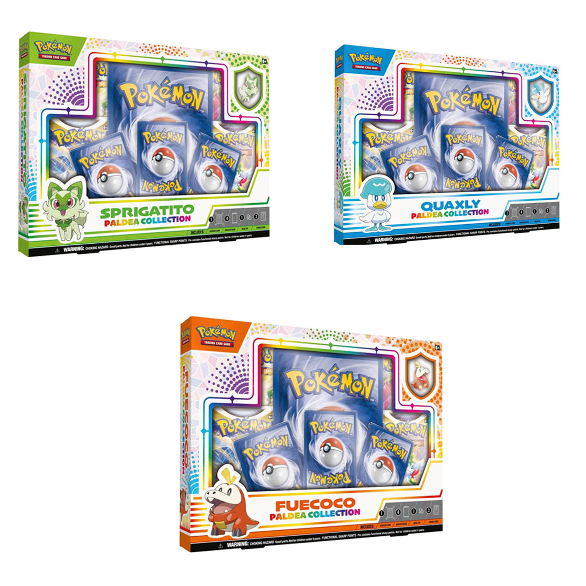 Paldea Box (Set of 3) POKEMON TCG