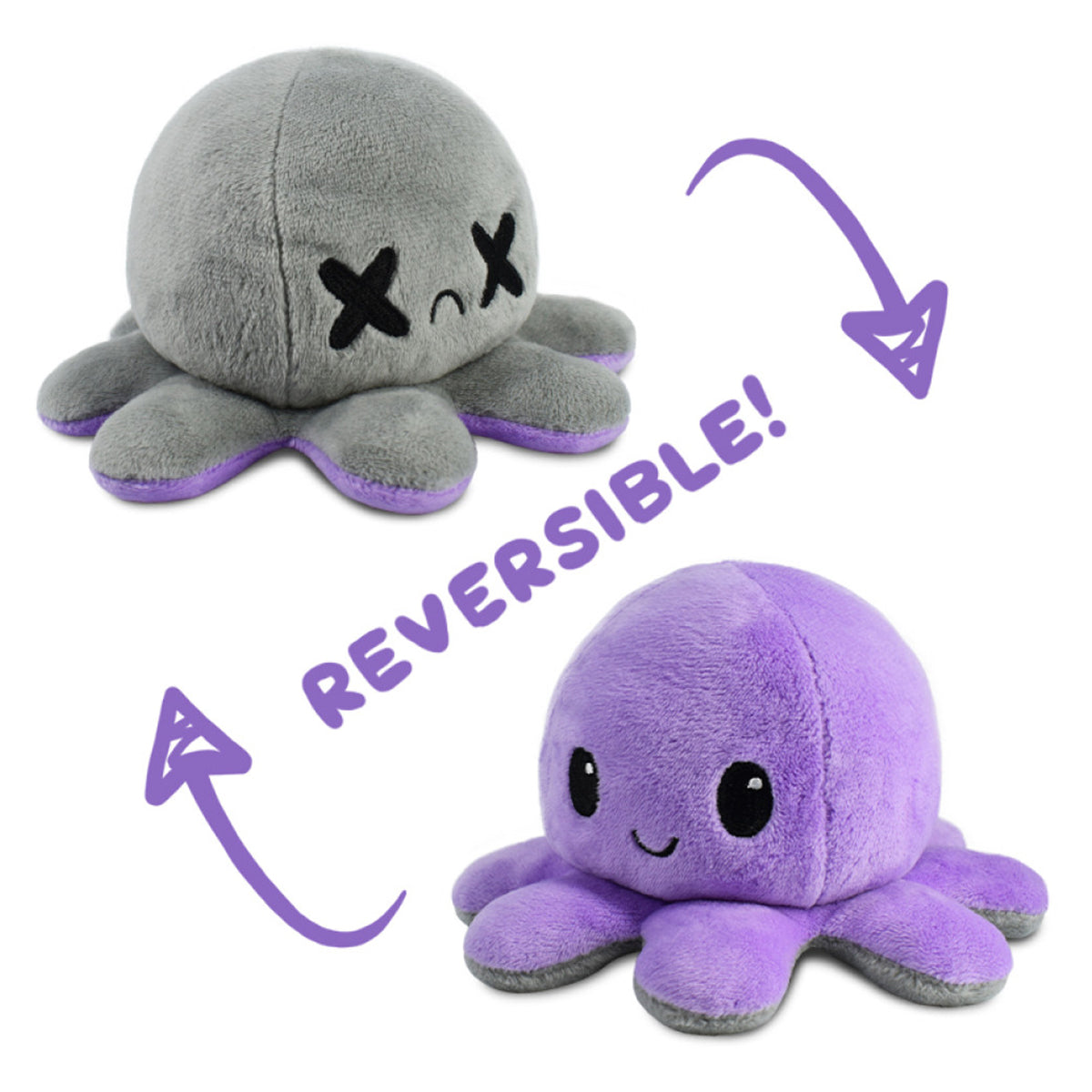 Reversible Plushie Octopus Dead Eyes
