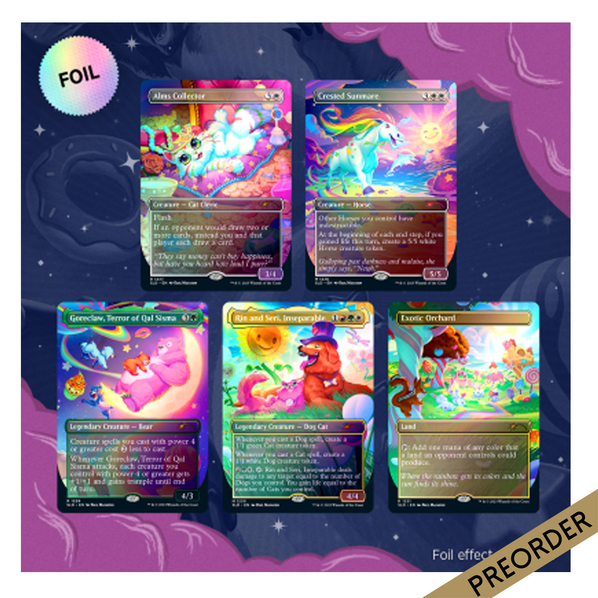 Secret Lair The '90s Binder Experience Foil Edition