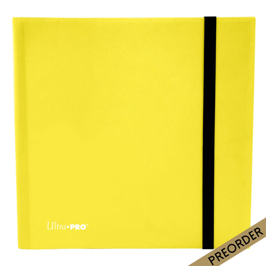 ULTRA PRO BINDER - ECLIPSE PRO-Binder - 12PKT- Yellow