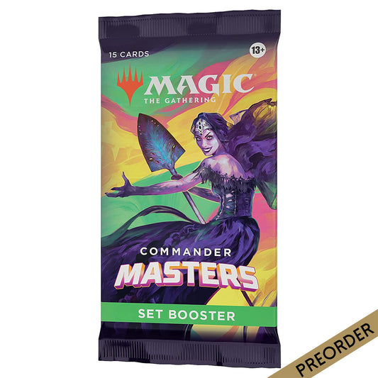 Magic Commander Masters Single Set Booster